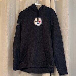 NFL Black Steelers Hoodie